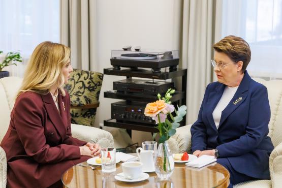 Olena Zelenska &amp; Sirje Karis