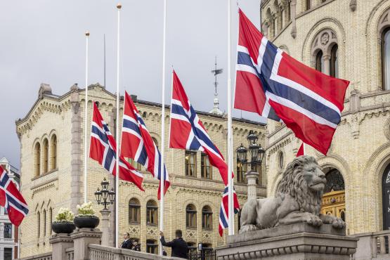 Avaldasime täna austust Norra kuningale Harald V-le